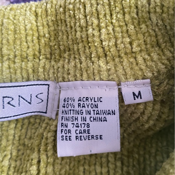 Liz Claiborne Double Breasted Mustard Sweater - Picture 11 of 11